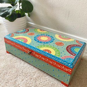 Hand Painted Jewelry Box
